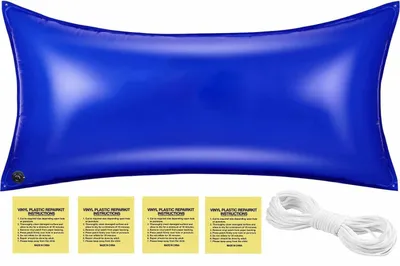 Obrázek produktu pro Polštář do bazénu, 200 x 400 cm, nafukovací polštář pro ochranu bazénů v zimě