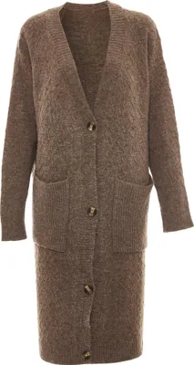 Produktbild von aleva damen strickjacke - braun, M
