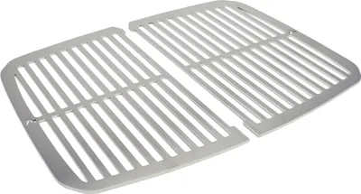 Produktbild von Edelstahl INOX Grillroste für Weber Pulse 2000 | spülmaschinenfest - Set aus 2 Hälften