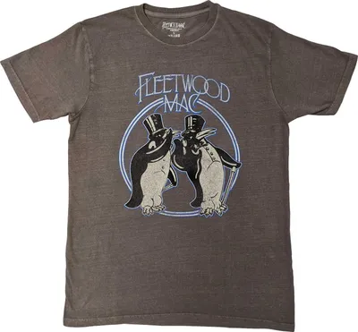 Produktbild von Fleetwood Mac - T-Shirt für Herren/Damen Uni RO5615 (XL) (Grau)