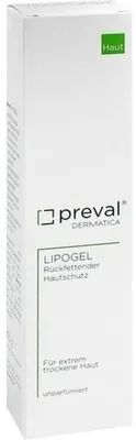 Productafbeelding van preval Dermatica Lipogel, 100 g gel, voor de verzorging van de lippen en ter bescherming tegen kou, geschikt voor een droge huid