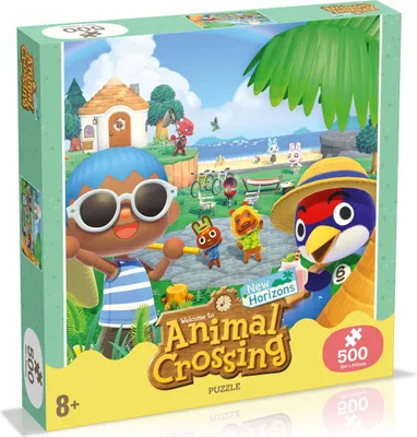 Obrázok produktu pre Puzzle 500 Animal Crossing WM00953 04705
