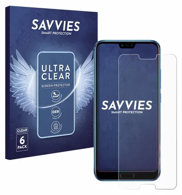 Produktbild von 6x Für Honor 10 Schutzfolie Savvies Displayschutz Display Schutz Folie Klar Transparent