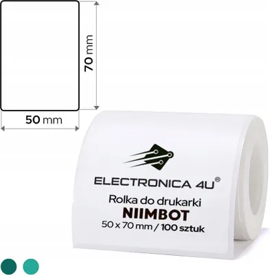 Immagine prodotto di Etichette autoadesive termiche a trasferimento termico Niimbot M2 M3 50x70