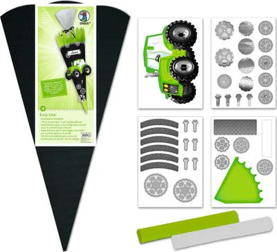 Produktbild von URSUS Schultüten Bastelset Easy Line Traktor