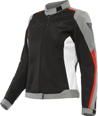 Immagine prodotto di Dainese Hydraflux 2 Air D-Dry giacca da moto da donna in tessuto, nero/grigio/rosso, 44