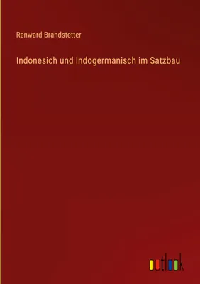 Produktbild von Indonesich und Indogermanisch im Satzbau