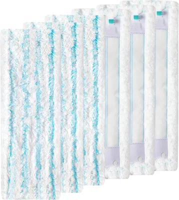 Obrázok produktu pre Návleky na mop 6 kusov, mikrovlákno, pre domácnosť