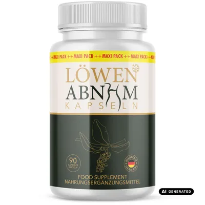Produktbild von Löwen ABNHM Kapseln | Mit Apfelessig & Pflanzenextrakten | 90 Kapseln, KI-generiertes Bild