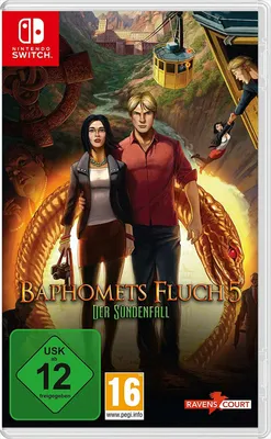 Produktbild von Baphomets Fluch 5: Der Sündenfall (Switch)