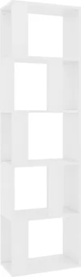 Immagine prodotto di vidaXL Libreria/divisorio bianco 45x24x159 cm in materiale derivato dal legno
