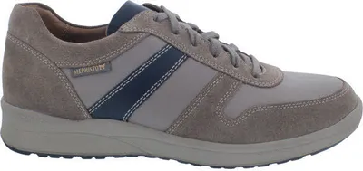 Produktbild von Mephisto Vito Sneaker, Velours- und Glattleder komb., warm grey (taupe), Wechselfußbett 45 1/2