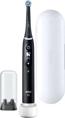 Zdjęcie produktu dla Oral-B | Elektryczna szczoteczka do zębów | Seria iO6 | Akumulatorowa | Dla dorosłych | Liczba główek szczoteczki w zestawie 1 | Liczba trybów szczotkowania zębów 5 | Czarny Onyks