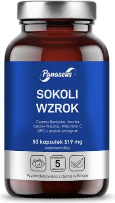 Image de Compléments alimentaires Panaseus Sokoli Wzrok (50 gélules) BI3525