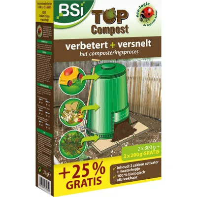 Obrázok produktu pre BSI Top Compost Profesionálny kompostér Urýchľovač kompostu