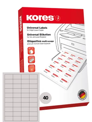 Etiketten L5229, 52,5 x 29,7 mm, 100 Blatt, weiß
