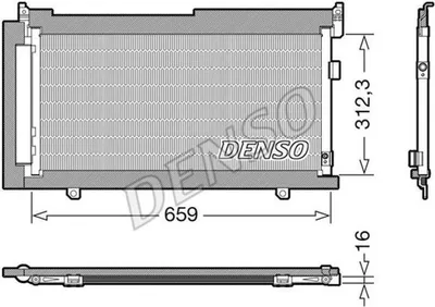 Zdjęcie produktu dla Skraplacz klimatyzacji DENSO DCN36006