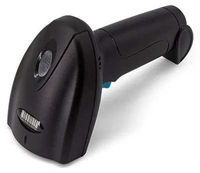 Obrázek produktu pro 1D čtečka čárových kódů Ruční bezdrátová čtečka čárových kódů Ruční spoušť/Automatické kontinuální skenování Podpora papírového kódu Kompatibilní s Windows Android Mac pro Supermarket Maloobchod Knihovna Logistika Skladiště
