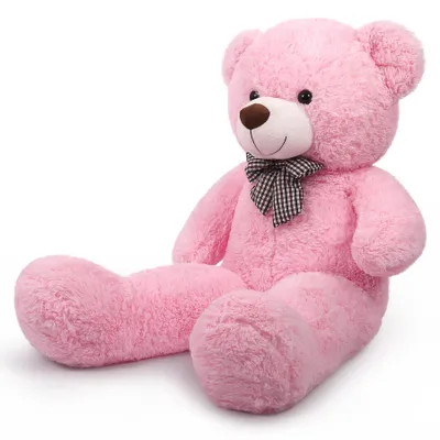 Produktbild von Teddybär 120 cm, rosa, Plüsch, für Kinder