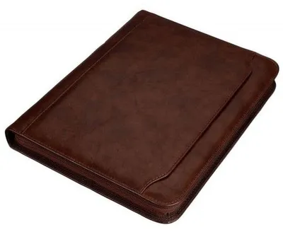 Produktbild von Alassio Ringbuchmappe MASSA - A4, Kunstleder, braun