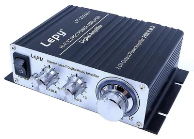 Image de Amplificateur Hi-Fi stéréo, amplificateur numérique, audio stéréo à deux canaux, classe T