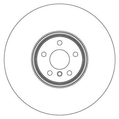 Produktbild von TRW Bremsscheibe für BMW 5 Touring (G31) 374mm DF6638S