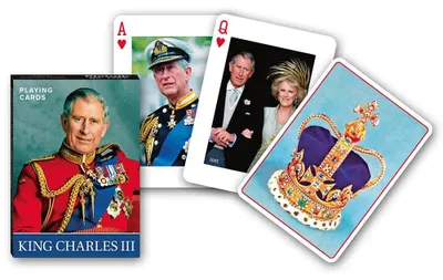 Zdjęcie produktu dla Piatnik Poker - Król Karol III