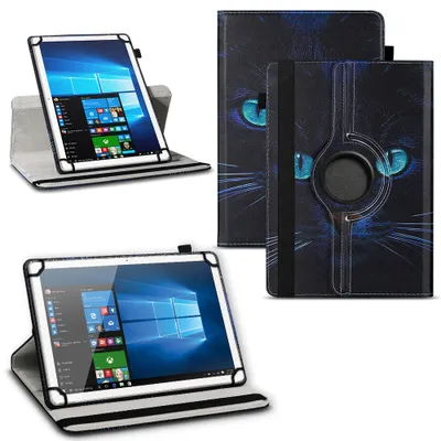Produktbild von Universal Tablet Tasche 10 10.1 10.3 10.4 10.5 11 Zoll Hülle Schutzhülle DrehbarFarben:Motiv 10