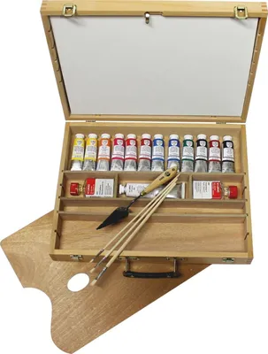 Produktbild von Lukas Studio Set Ölfarben 12 x 37 ml