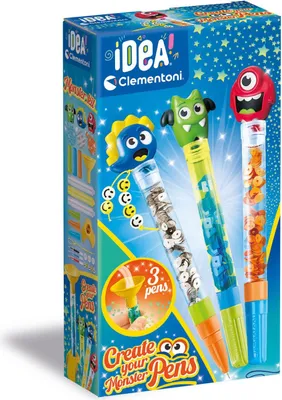 Image de Clementoni IDEA Mini Monster Pen Factory Bleu 18833