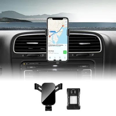 Zdjęcie produktu dla Regulowany uchwyt na telefon samochodowy do VW Golf 6 GTI MK6, rocznik 2009-2013