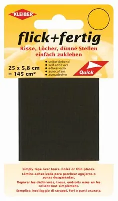 Produktbild von KLEIBER Reparatur-Set Flick + Fertig braun selbstklebend
