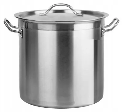 Produktbild von Szron Edelstahl-Kochtopf mit Deckel 17L GDC2828 Gastro-Qualität
