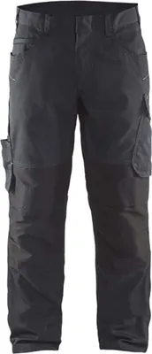 Produktbild von Blakläder Arbeitshose 14951330 schwarz/dunkelgrau Uni, 150 (102)
