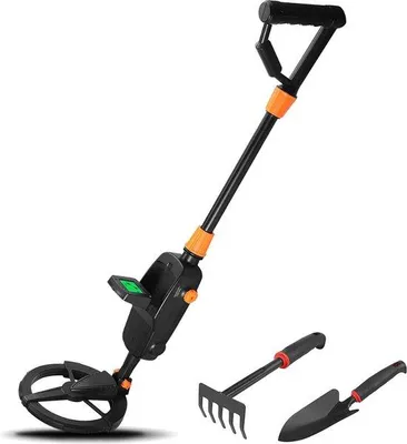 Produktbild von Famanu Metalldetektor - für Kinder - leichte Handheld-Detektor - 10-100 cm Erkennungstiefe
