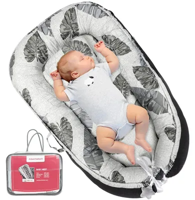 Obrázek produktu pro Dětské hnízdo, přenosný design, 100 % bavlna, model 3