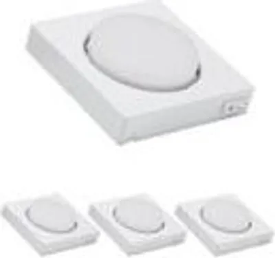Immagine prodotto di Set da 3 lampade da incasso MILI, luce diurna 4000K, 230 V, 520 lumen, bianco, 7 W, GX53