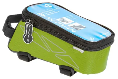 Produktbild von M-WAVE Rotterdam Top Oberrohrtasche mit Smartphone-Fenster, grün