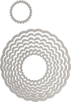 Image de Sizzix Framelits Pochoir de découpe "cercle