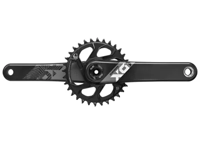 Produktbild von SRAM X01 Eagle DUB FAT Kurbelgarnitur 175 mm - Steife Carbon-Performance für ...