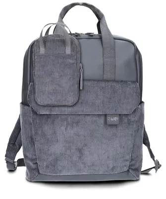 Produktbild von zwei Rucksack Lou Grau onesize
