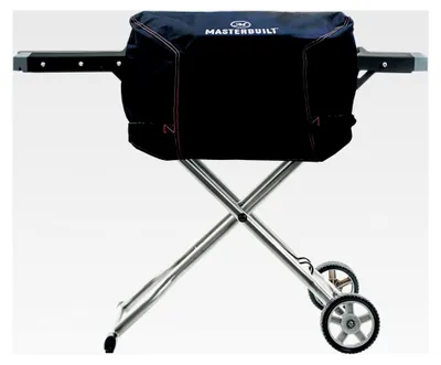 Produktbild von Tragbare Abdeckung für Holzkohlegrills, Schwarz