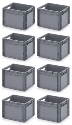 Productafbeelding van Eurocontainer Set van 8 - 40 x 30 x 27 cm - Voedselveilig