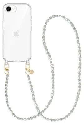Produktbild von Pearlfection Transparant Cord Hülle - Long cord  - Kompatibel mit iPhone 17e