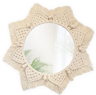 Zdjęcie produktu dla Lustro Ścienne Boho 53Cm 322048