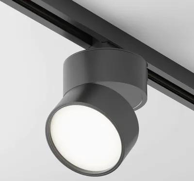 Produktbild von Maytoni ONDA 1-Phasen System UNITY LED Stromschienenleuchte 12W 4000K Schwarz 11 cm Neutralweiss