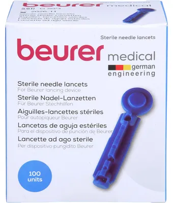 Image de Beurer Aiguilles-lancettes stériles, 100 pces canules
