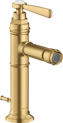 Produktbild von Einhebel-Bidetmischer AXOR MONTREUX DN 15 m ZAG 1 1/4Zoll brushed gold optic brushed gold optic
