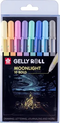 Immagine prodotto di SAKURA POXPGBMOO8 SAKURA Gel-Tintenroller Gelly Roll Moonlight Pastel, 8er