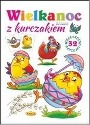 Productafbeelding van Kolorowanka Wielkanocna A4 z kurczakiem - z naklejkami